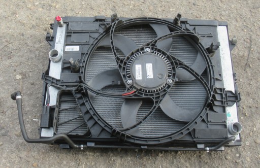 BMW E60 3.0 LCI 08R KOMPLET of radiators fan 7519212 6931231
