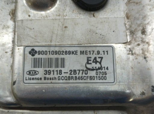 control unit of the engine 39118-2B770 Kia Rio III (2011-)