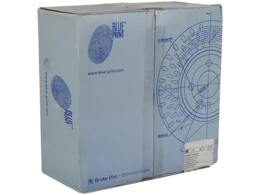 СИНИЙ ПРИНТ ЗАДНИЙ ТОРМОЗНОЙ БАРАБАН ADK84708