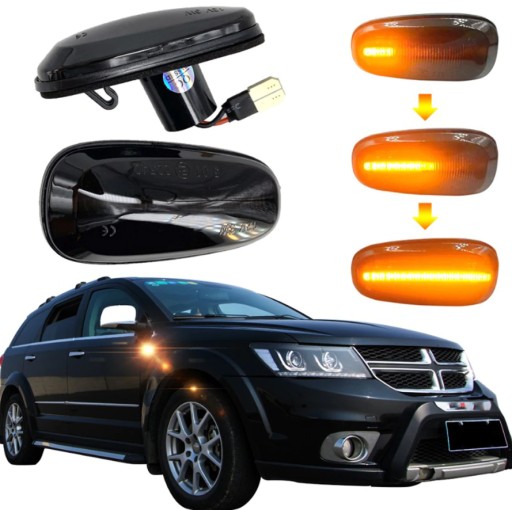 12112965949 - Світлодіодні динамічні бічні покажчики повороту FREEMONT JOURNEY