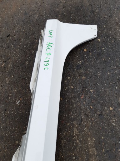 AUDI A6 C7 LIFT LY9C moulding cap threshold S-LINE right 4G0853856K
