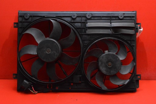 ventilátor 1K0121207BC VW PASSAT B7 2.0 TDI 140 KM 10-15