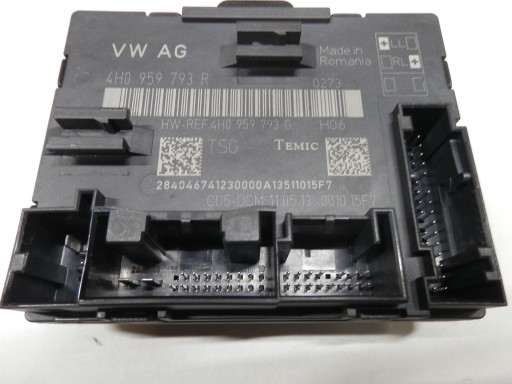 4H0959793R - AUDI A8 S8 D4 модуль управління лівими дверима