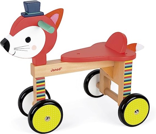Велосипед для балансування Janod J08010 Baby Forest fox