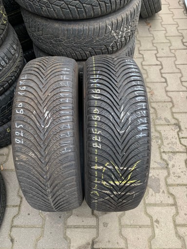 2 ШИНИ 225/60R16 MICHELIN ALPIN 5 ВАРШАВА