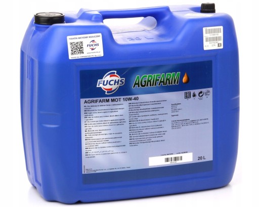 Масло Fuchs Agrifarm MOT 10W40 20л.