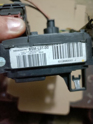module BSM-L01 Peugeot 407 Citroen 9656086080 S118983001J