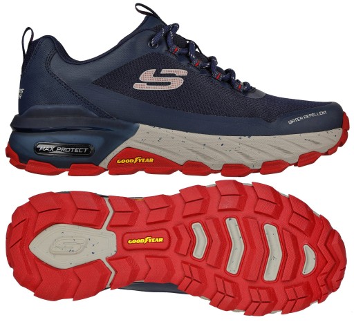 Pánska obuv na každý deň Skechers Max Protect NEPREMOKAVÁ GUMA GOOD YEAR