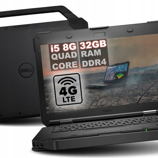 Pancierový notebook Dell 5420 Rugged i5-8350U 32GB 1TB SSD FHD TOUCH LTE PODS-K