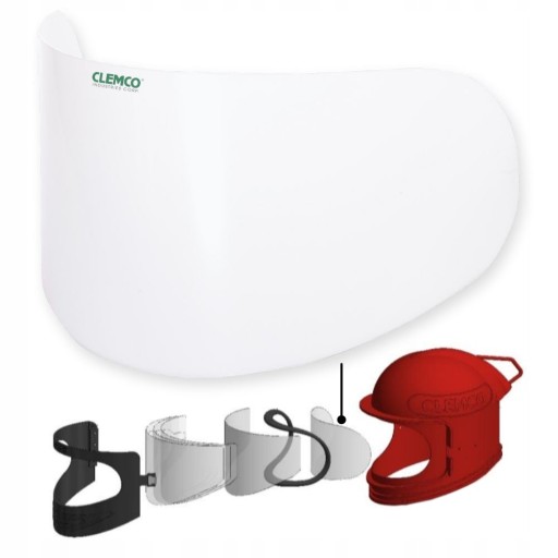 5x стекло визора для шлема apollo 600 60 clemco защитная внутренняя пленка