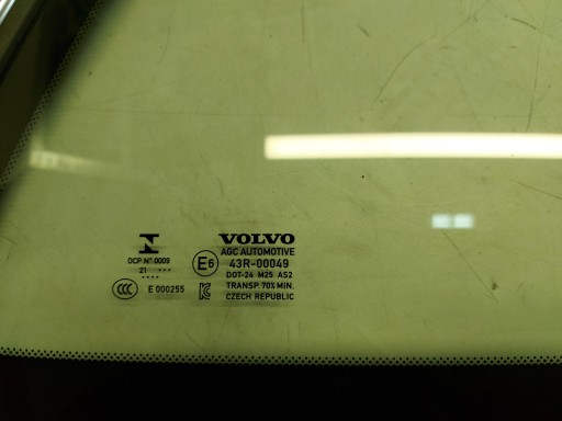 Volvo XC90 II LIFT window rear part right 2021 AS2