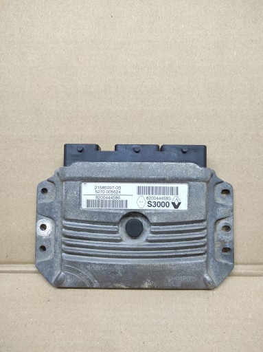 Компьютер двигателя renault espace iv laguna 2.0 турбо 8200444586 8200444583