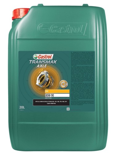 15D76B - 80W90 AXLE EPX 20L CASTROL МАСЛО CASTROL 80W90 20L TRANSMAX AXLE EPX GL5 /