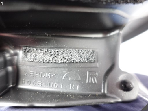 LEXUS NX II (2 GENERACJA) 21- door DOOR gasket tyres right rear part