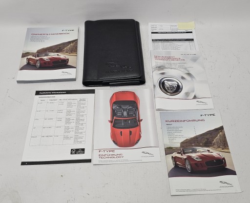 НОВА СЕРВІСНА КНИЖКА ОРИГІНАЛУ JAGUAR F-TYPE