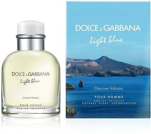 dolce & gabbana light blue pour homme discover vulcano woda toaletowa 40 ml   