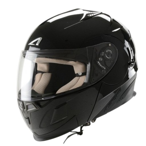 PŘILBA ASTONE RT 1000 MONO GLOSS BLACK L, (5906402607562