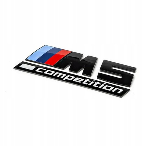 705779405 - Эмблема логотип надпись BMW M5 COMPETITION-черный