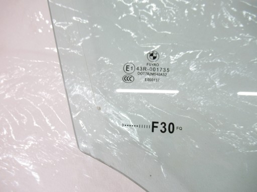 window right right front BMW F30 F31 F80 sedan KOMBI AS2
