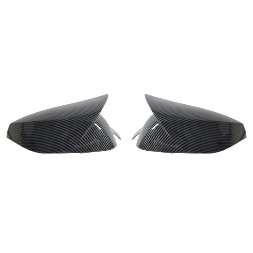 5703673265749 - 1 комплект, чехол для бокового зеркала с карбоновым рисунком, ремень для зеркала заднего вида