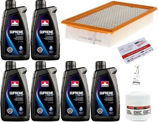 PETRO-CANADA 5W-20 6L + EXPLORER FILTERS 4.6L 02-10