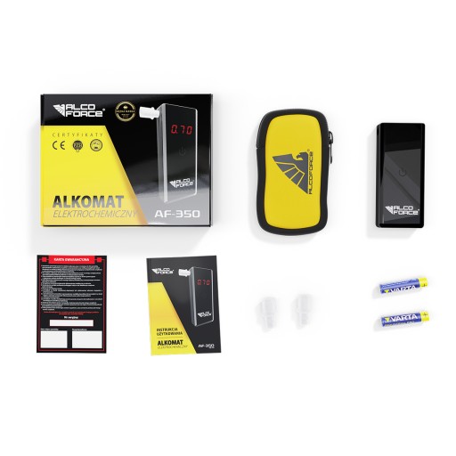 Електрохімічний алкотестер AlcoForce AF-350