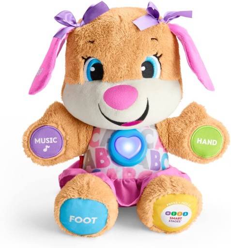 Інтерактивний талісман Fisher-Price Собака з рожевими вушками