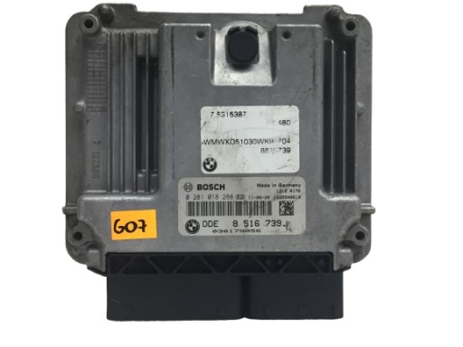 Контролер двигуна комп'ютера 0281018288 dde 8516739 g07