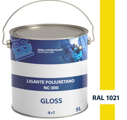 BEMAL MARINE PAINT - ПОЛІУРЕТАНОВИЙ ЛАК - 5L - RAL 1021