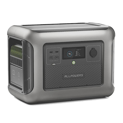 Allpowers b1000 акумулятор 1152wh usb-c usb-a сонячна зарядка