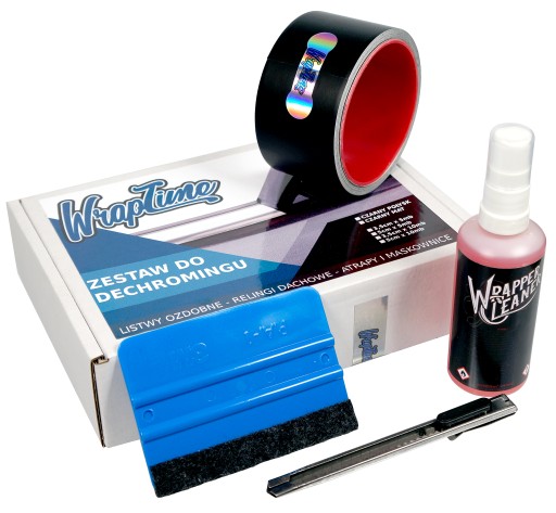 WrapTIME DECHROMING хромовая Лента 5CMX30M MAT