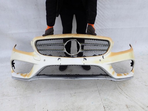 MERCEDES C-KLASA W205 AMG 14-18 bumper front PDC