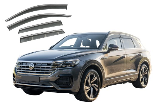 VOLKSWAGEN TOUAREG III 2018 + ОБТІЧНИКИ ВІКОН