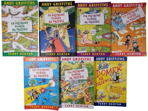 Zdjęcie egzemplarza: Piętrowy Domek na Drzewie / zestaw 7 książek / Andy Griffin