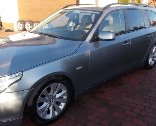 E60 E61 дверь левая передняя задняя SILBERGRAU в цвет