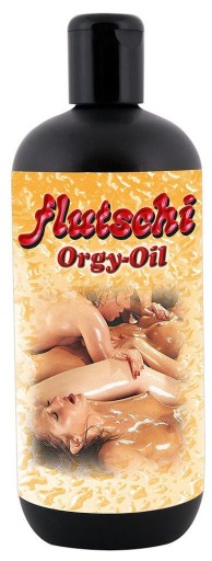 Flutschi Orgy Oil 500ml, dlho kĺzajúca masážny olej bez arómy