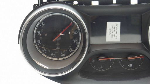 dials dials PREDKOSCIOMIERZ OPEL ASTRA K V 1.6 T petrol 39179176