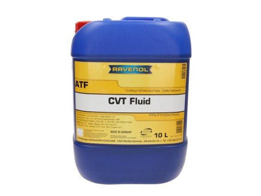 Трансмісійне масло ravenol cvt atf fluid 10л