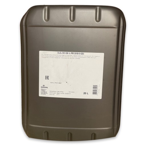 Масло для мостов Orlen Oil U KA p | 20 лет