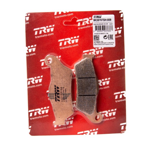 MCB707SH - Гальмівні колодки TRW BMW R1100 R 93-05 задній