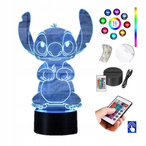 Світильник нічний GDS мультиколор