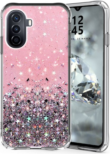 ETUI DO HUAWEI NOVA Y70 SHINING BROKAT CASE