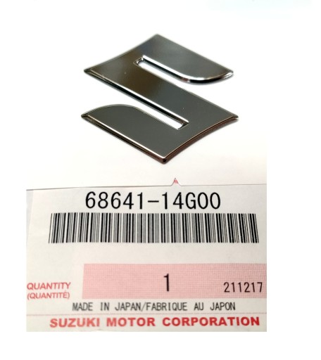 68641-14G00 - ЕМБЛЕМА НАКЛЕЙКА S SUZUKI UH UX 125 150 200