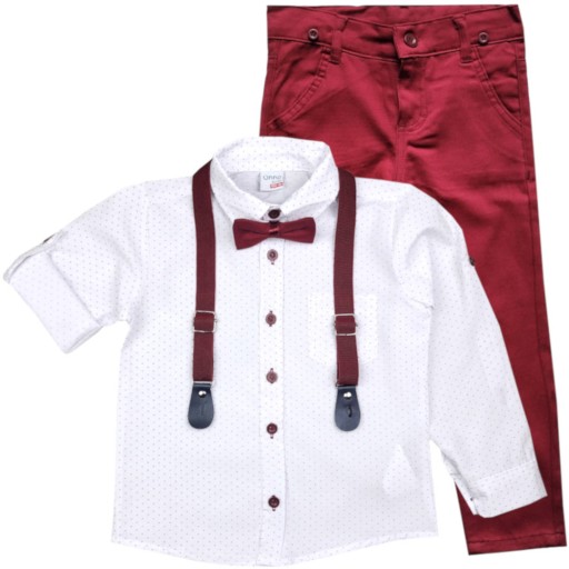 SZKRABOWE Дитячий костюм 104 червоний