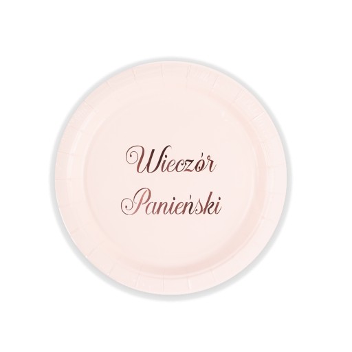 Тарілки PartyPal для дівич-вечора 18 см 6 шт.