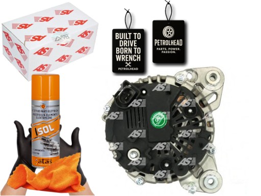 ASPA3163#ECS-PCP+K - Генератор altea 1.4 07- 110a as-pl #petrolhead pro+ kit4