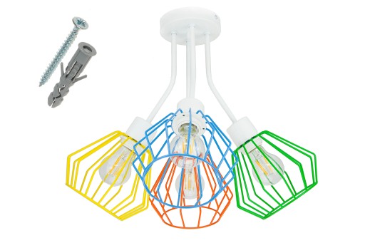 Стельовий світильник Moderno E27 різнокольоровий