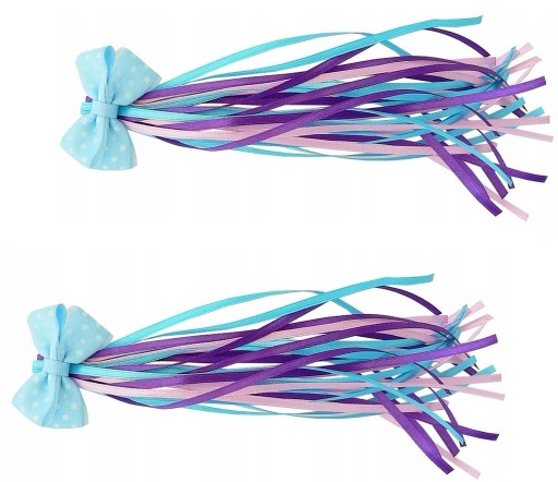 Стрічки на кермо Carcommerce синій, фіолетовий і рожевий 2 шт