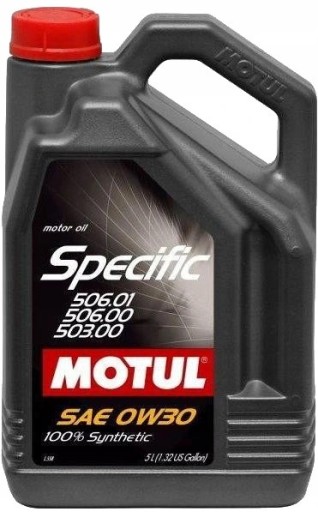 СПЕЦИАЛЬНОЕ МОТОРНОЕ МАСЛО 506. 506. 503. 0W-30 5л