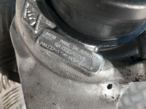 turbo turbina B858 Opel INSIGNIA A 2.0 CDTI 55570748